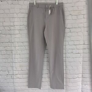 Gradual Mens Golf Pants Light Gray Performance Stretch Trousers Size 32x34 NEW